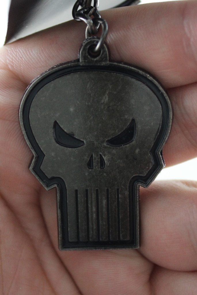 Powered Geek Box Subscription Box Review March 2016 - punisher keychain