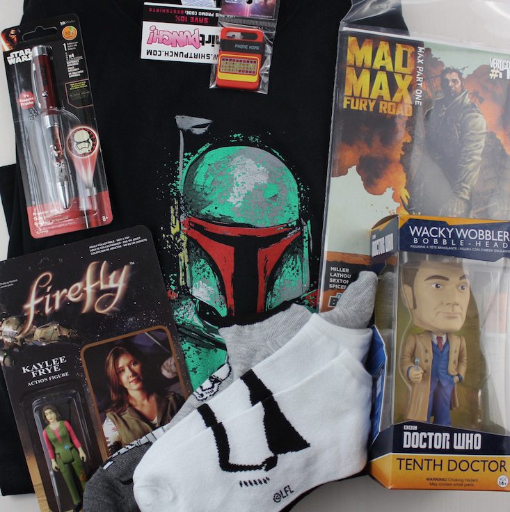 Sci Fi Block Subscription Box Review + Coupon April 2016 - al items