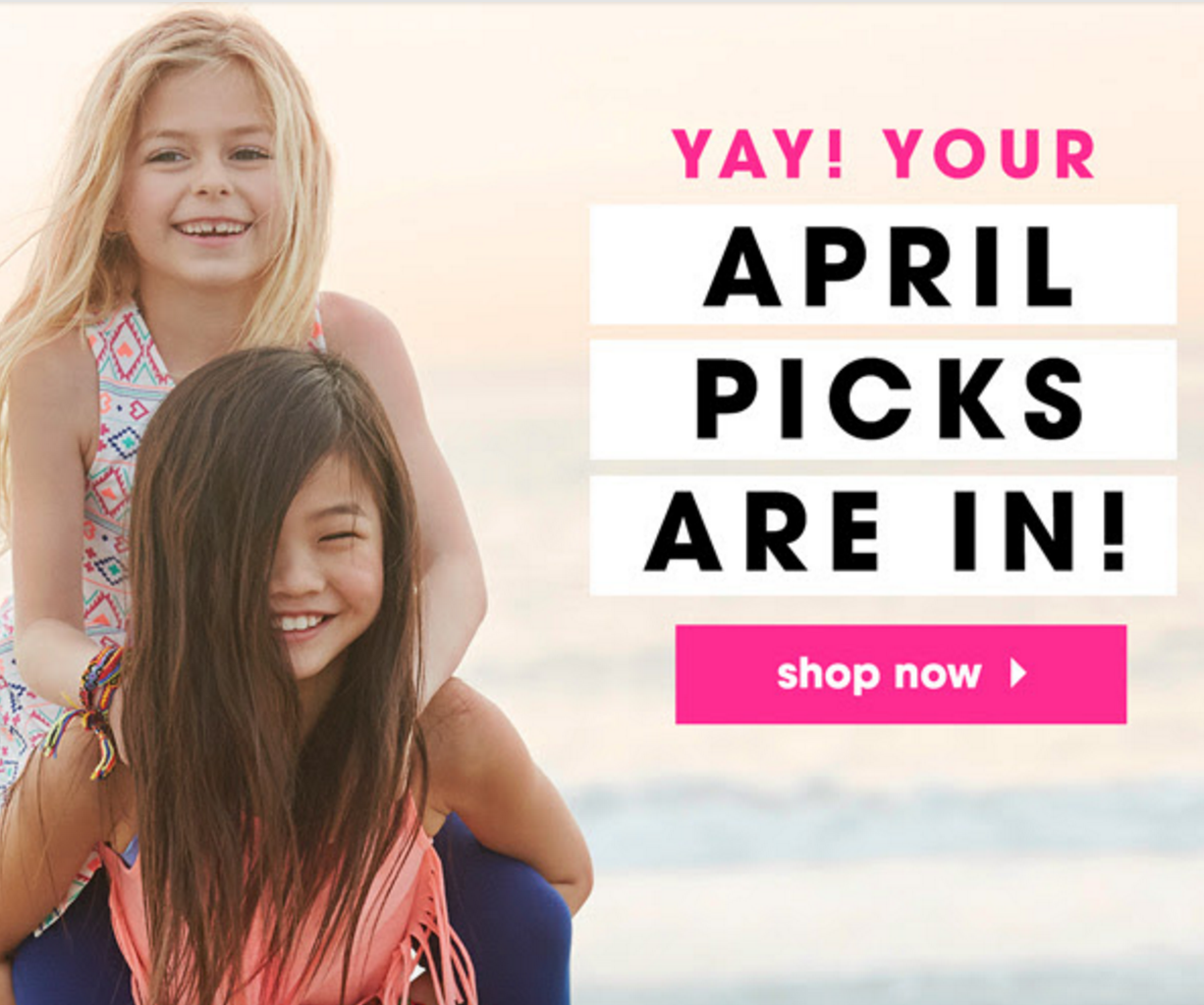 New FabKids April Collections + First Outfit for $9.95!