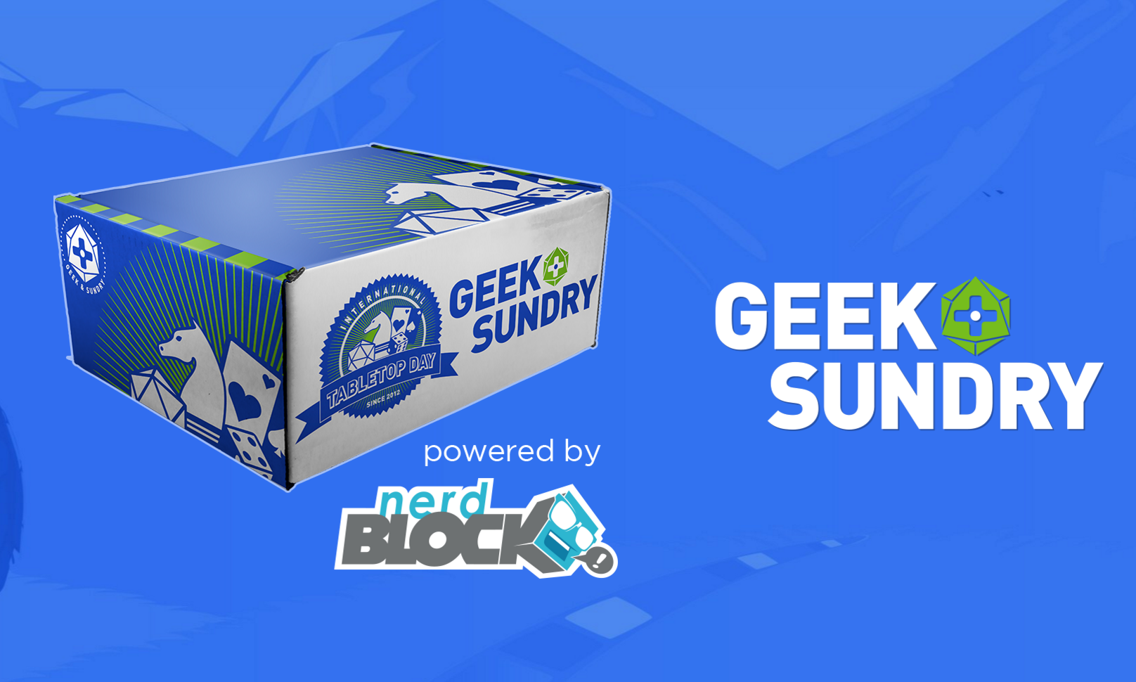 Nerd Block Limited Edition Geek Sundry Tabletop Day Block!