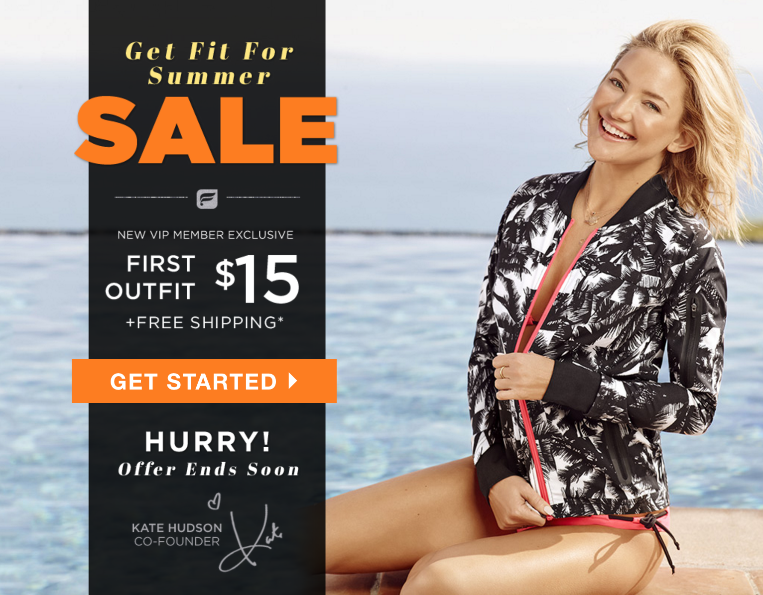 1 Day Left! Get Your First Fabletics Outfit for Only $15!