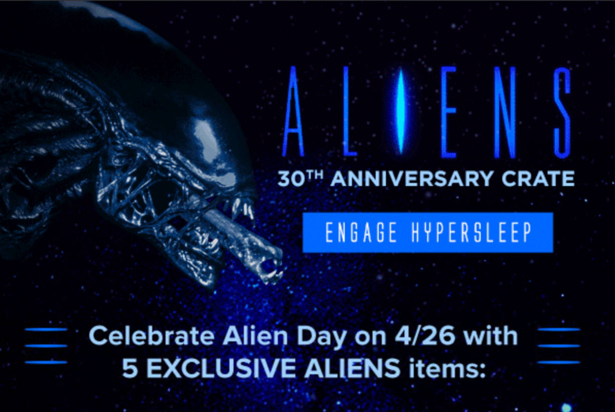 Loot Crate Aliens 30th Anniversary Crate Coming Soon!