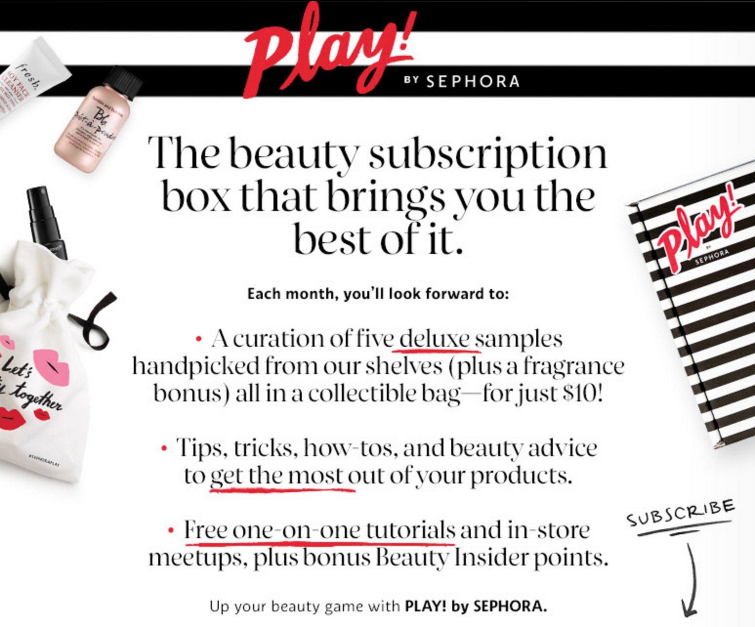 Play! by Sephora Subscriptions Are Open to More Subscribers!