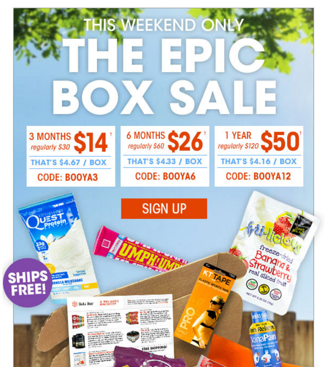 Bulu Box Weekend Sale – 3 Month Subscription for $14!