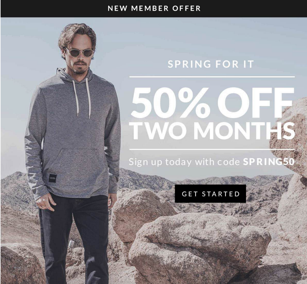 4 Days Only! 50% Off Your First 2 Months of Five Four Club!