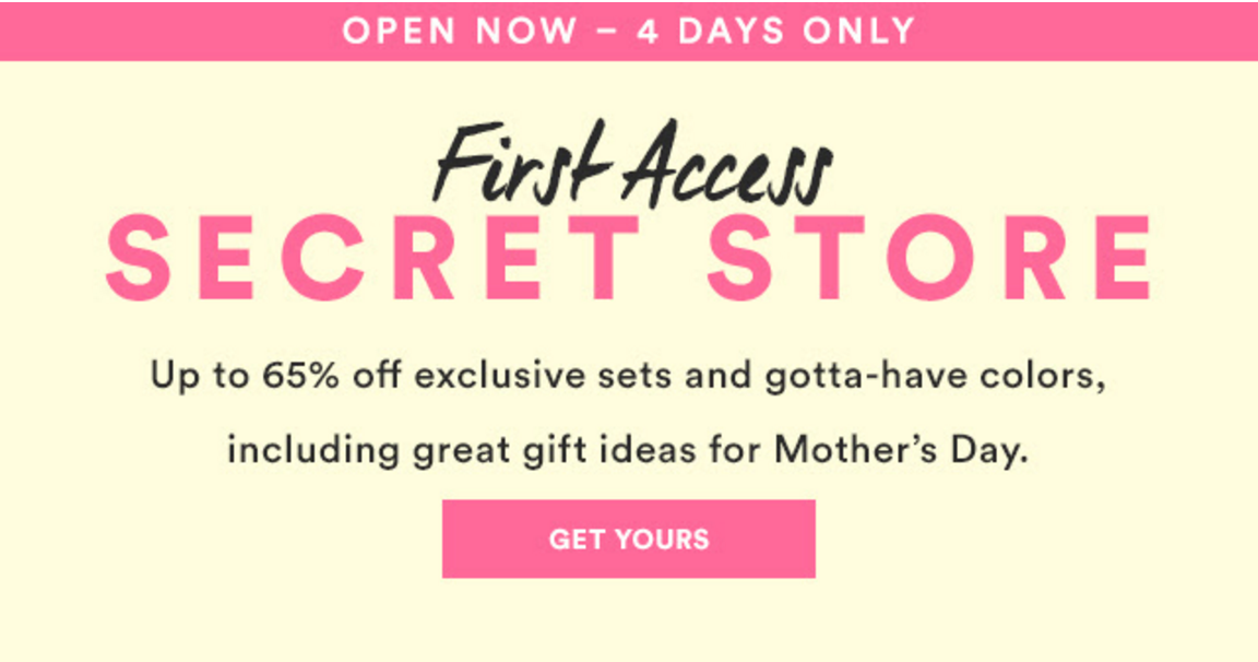 Julep Secret Store for May is Open + Coupon!