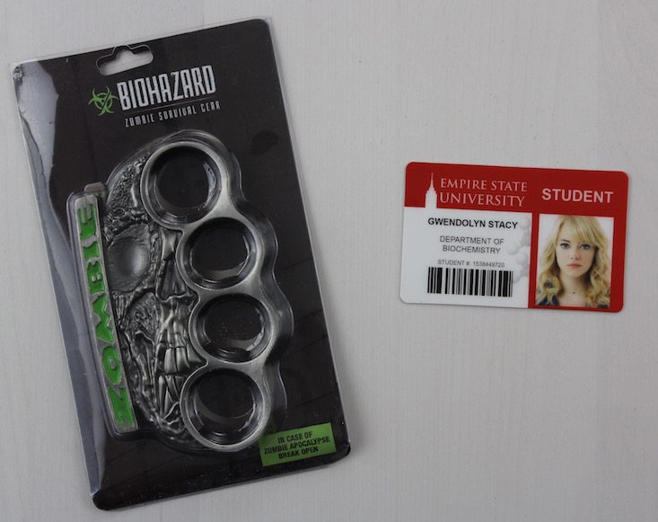 The BAM! Box Subscription Box Review + Coupon April 2016 - knuckles and gwen stacy id