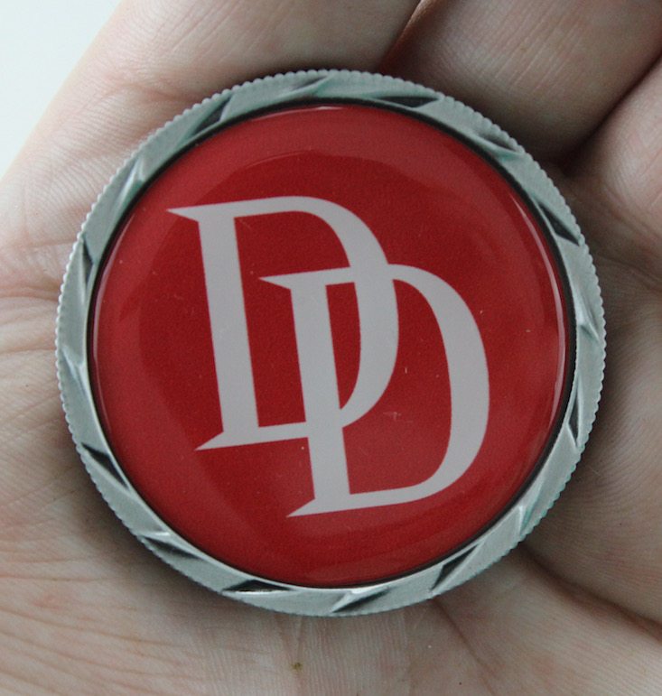 The BAM Box Subscription Box Review March 2016 - Daredevil coin side