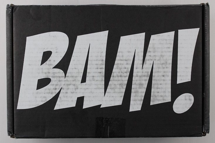 The BAM Box Subscription Box Review March 2016 - box
