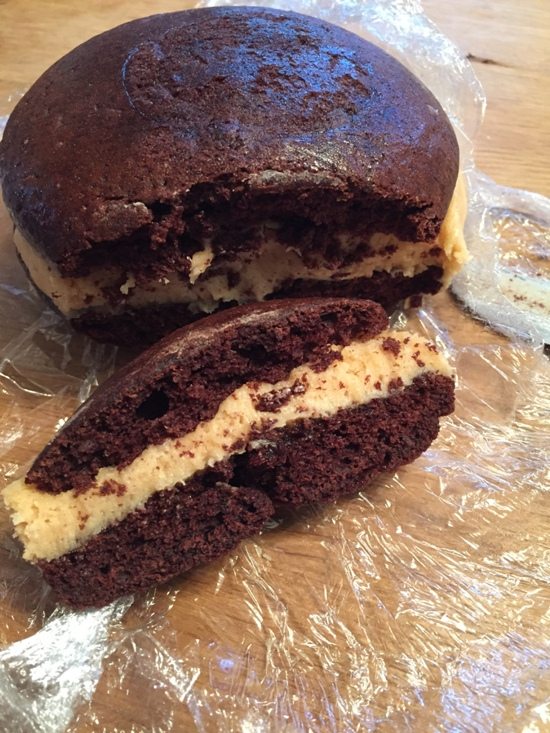 Whoopie Pie Sliced