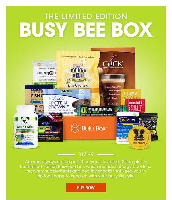 New Limited Edition Bulu Busy Bee Box!