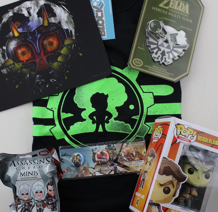 Arcade Block Subscription Box Review + Coupon April 2016 - all items