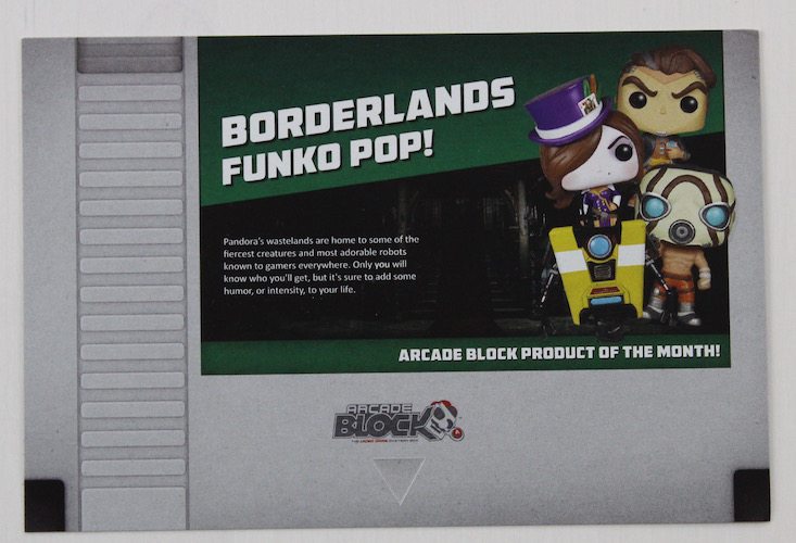 Arcade Block Subscription Box Review + Coupon April 2016 - card