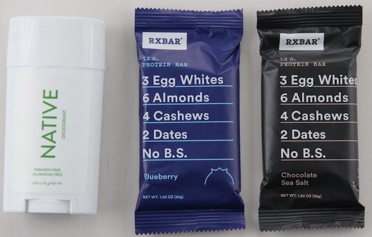 Bespoke Post Subscription Box Review + Coupon April 2016 Flex - deodorant and bars