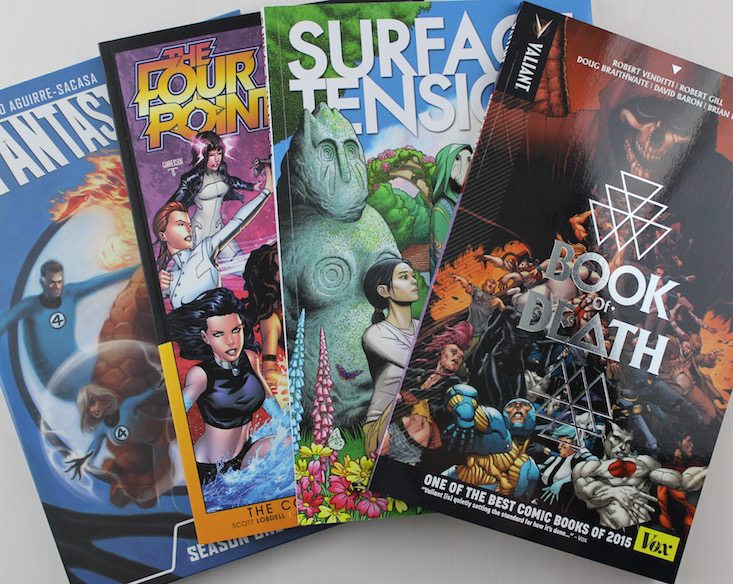 Comic Bento Subscription Box Review + Coupon April 2016 - all items