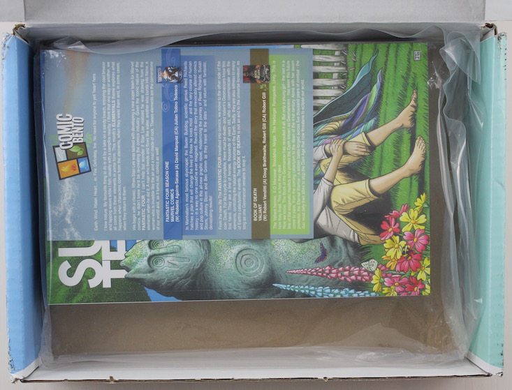 Comic Bento Subscription Box Review + Coupon April 2016 - inside
