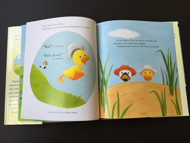 Duck and Goose open