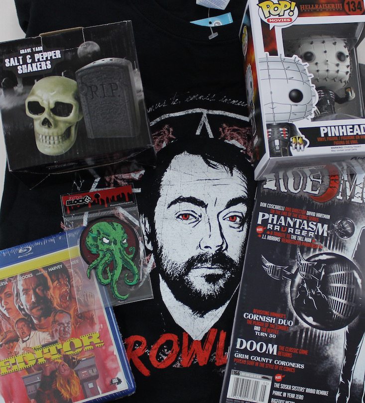 Horror Block Subscription Box Review + Coupon April 2016 - all items