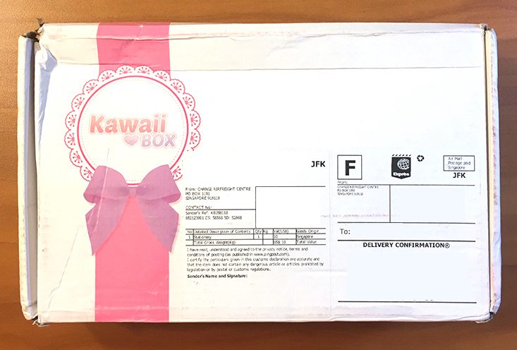 Kawaii Box Subscription Review – April 2016