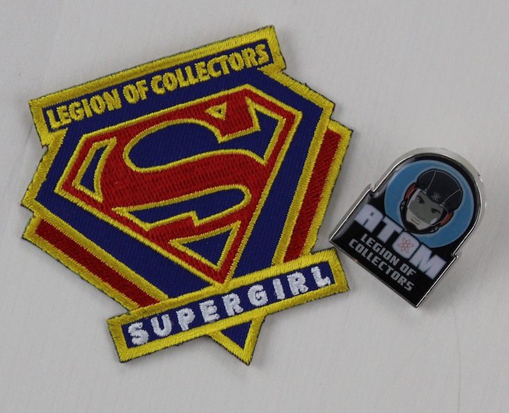 Legion of Collectors Subscription Box Review May 2016 - pin and patch