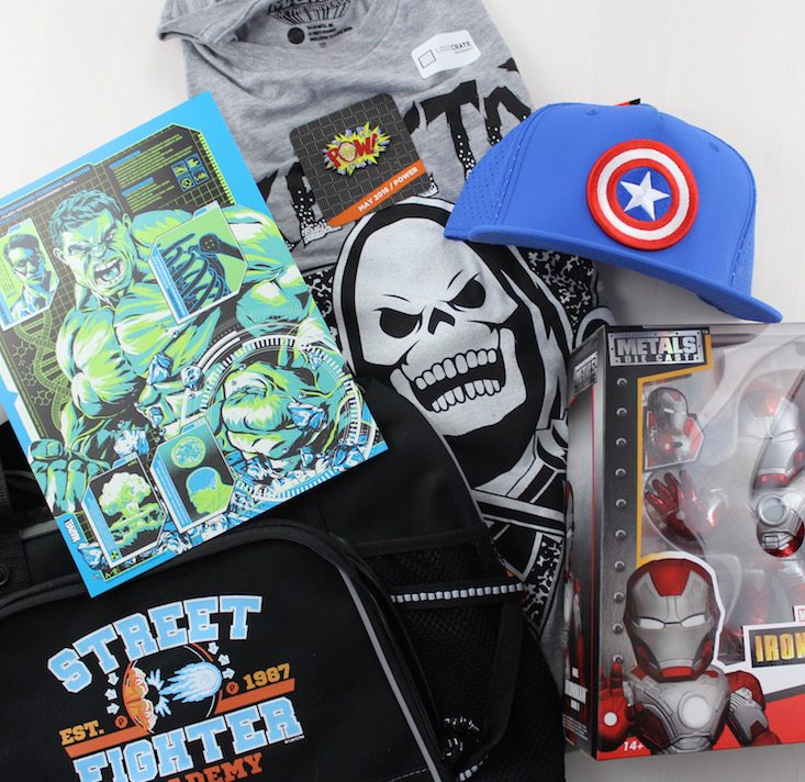 Loot Crate DX Subscription Box Review + Coupon May 2016 - all items