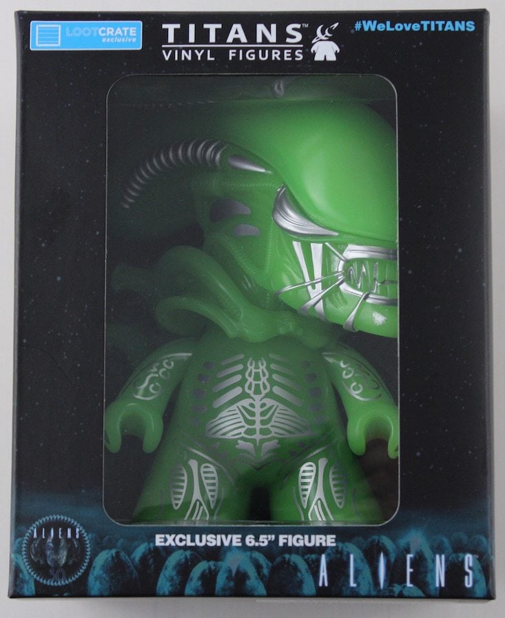 Loot Crate Limited Edition Aliens Crate Review - Titan in box