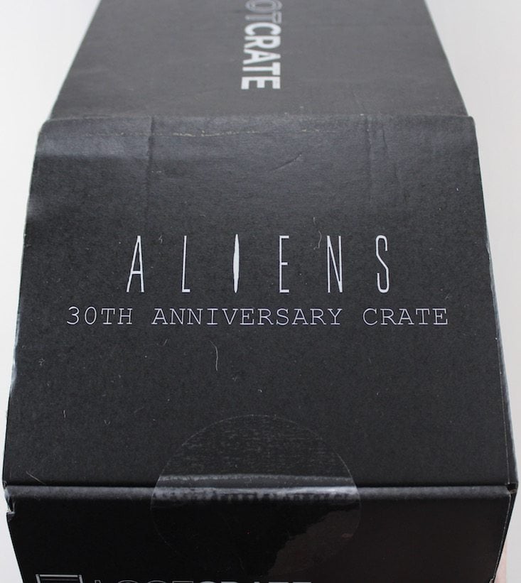 Loot Crate Limited Edition Aliens Crate Review - box front