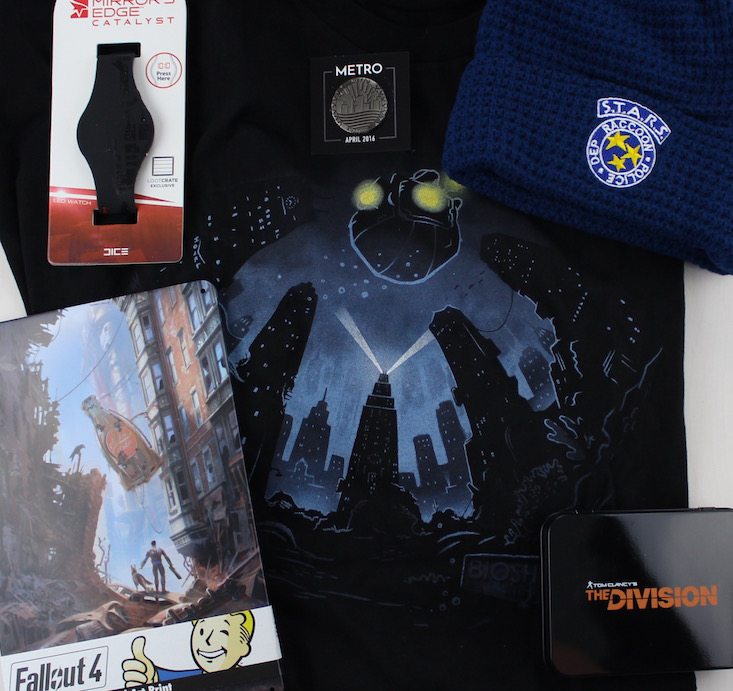 Loot Gaming Subscription Box Review + Coupon April 2016 - all items