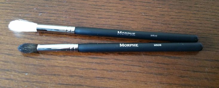 MORPHEME BRUSH SUBSCRIPTION REVIEW APRIL 2016 - ITEMS 1