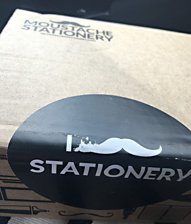 Moustache Stationery Subscription Box Review – April 2016