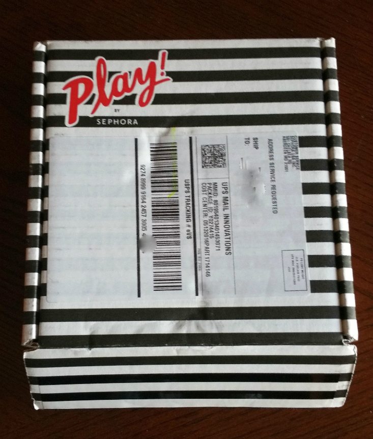 Play! By Sephora May 2016 - box