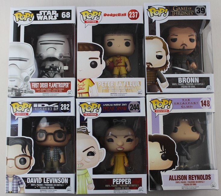 Pop In A Box Subscription Box Review + 50% Off Coupon May 2016 - all POPs