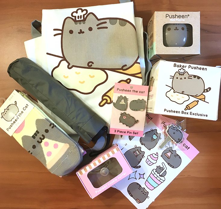 Pusheen-Box-Summer-2016-Contents