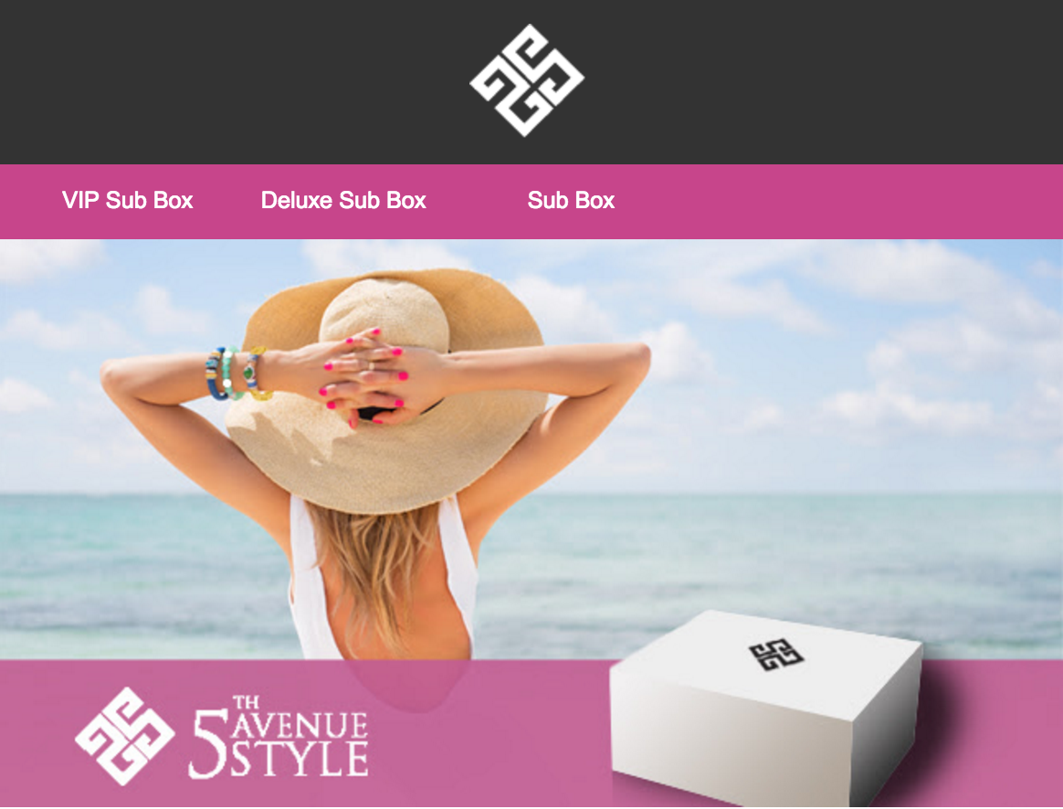 5th Avenue Style Limited Edition Summer Box + Coupon