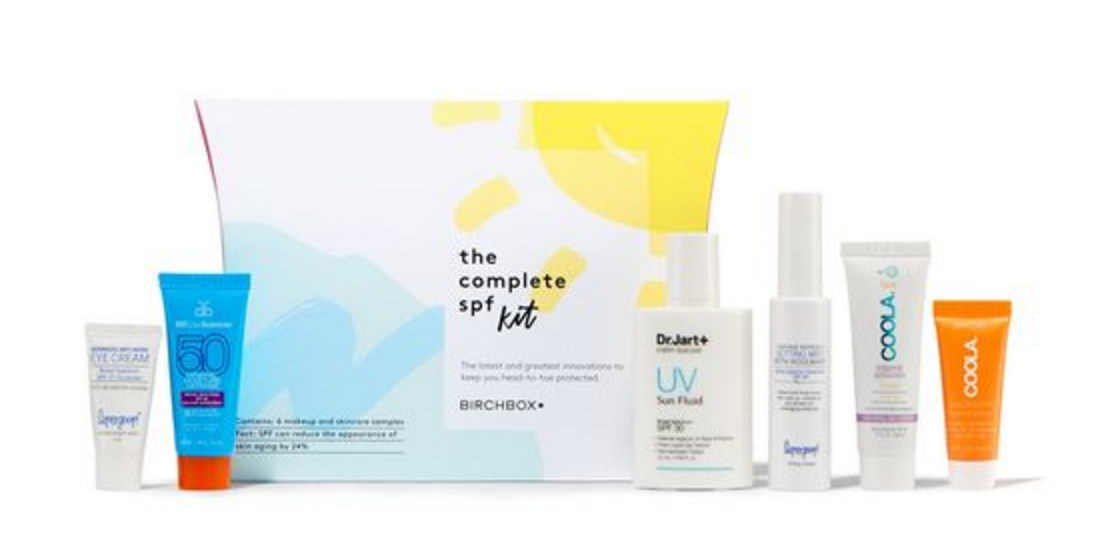 New Birchbox The Complete SPF Kit + Coupon!