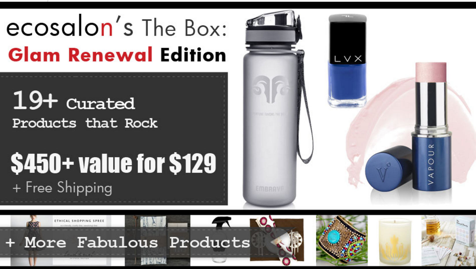 Eco Salon Glam Renewal Box On Sale at 11 AM ET!