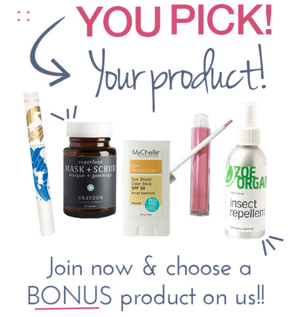 Free Gift of Your Choice with GoodBeing Subscription!