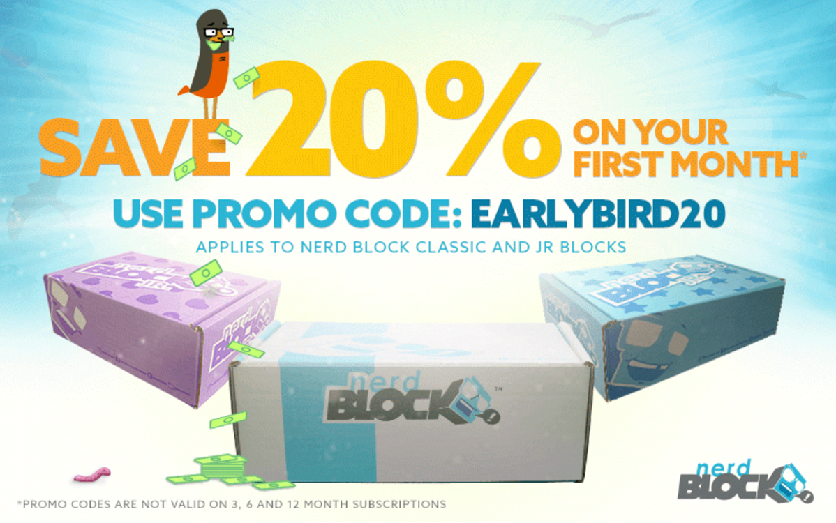 Nerd Block June 2016 Spoilers + 20% Off Coupon!