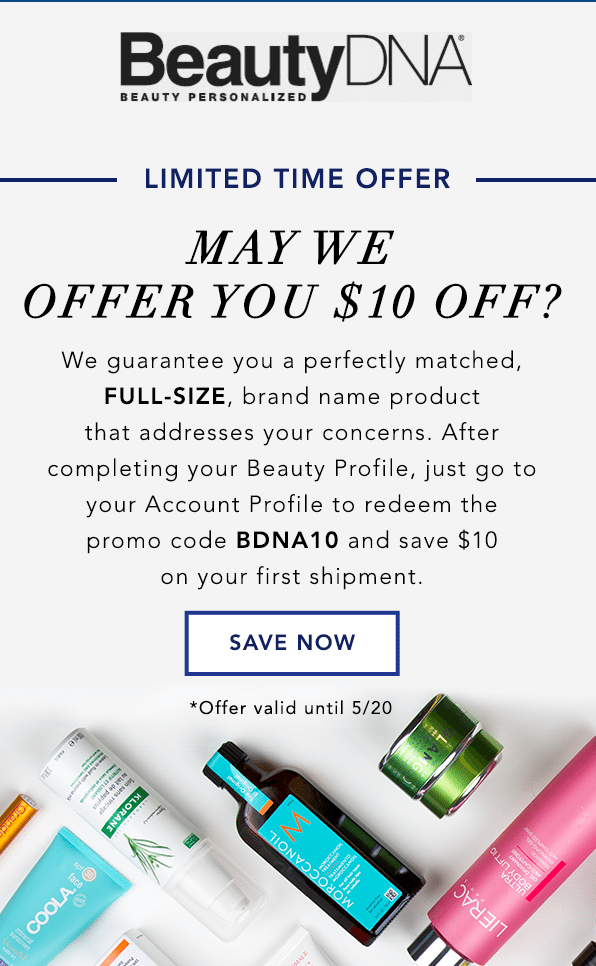 BeautyDNA Coupon – Save $10 Off Your First Box!