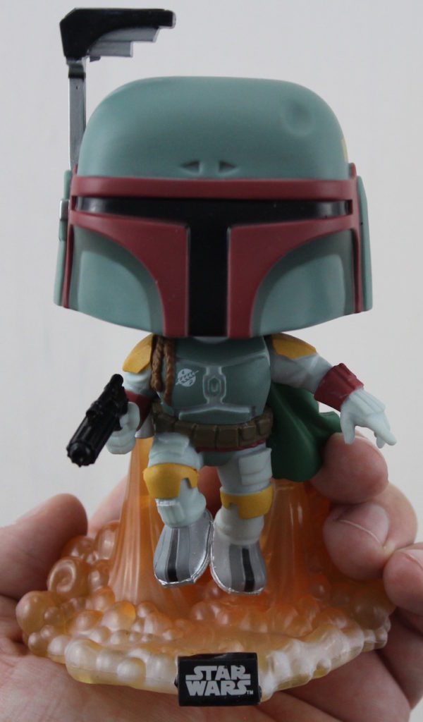 Star Wars Smugglers Bounty Subscription Box Review May 2016 - boba pop out of box