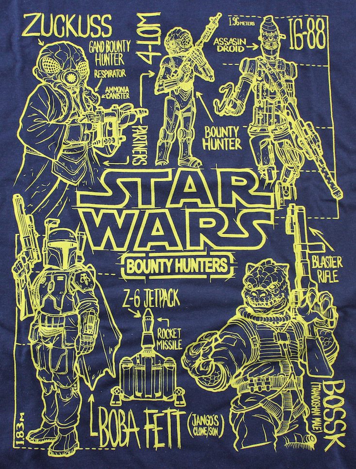 Star Wars Smugglers Bounty Subscription Box Review May 2016 - shirt