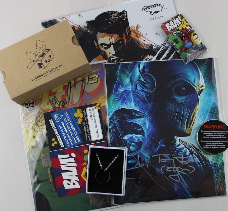 The BAM! Box Subscription Box Review + Coupon May 2016 - all items