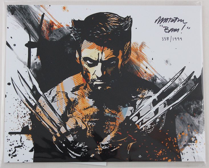 The BAM! Box Subscription Box Review + Coupon May 2016 - signed wolverine