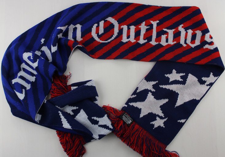 The Terrace Club Subscription Box Review Summer 2016 - American Outlaws scarf