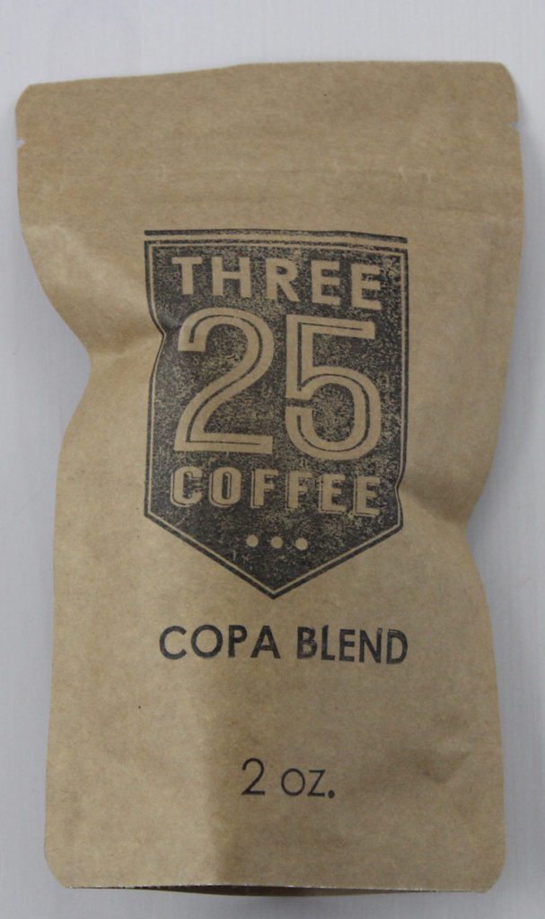 The Terrace Club Subscription Box Review Summer 2016 - Copa coffee