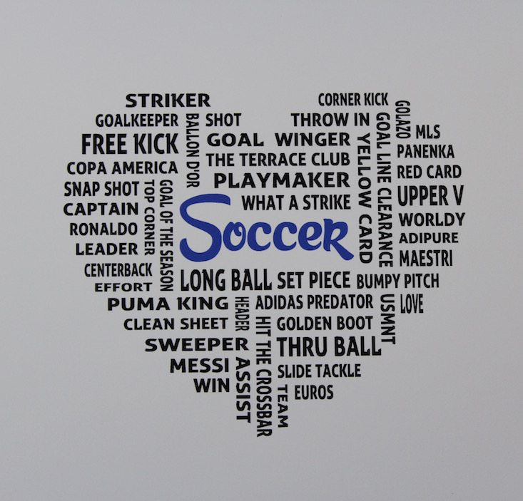 The Terrace Club Subscription Box Review Summer 2016 - soccer picture