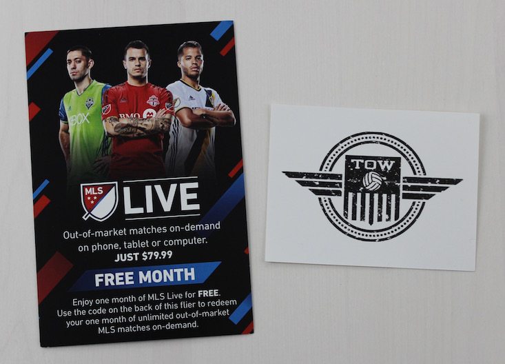 The Terrace Club Subscription Box Review Summer 2016 - sticker and free month