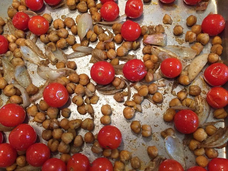 Tomatoes and Chick Peas