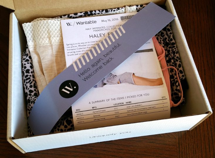 WANTABLE INTIMATES MAY 2016 - packaging