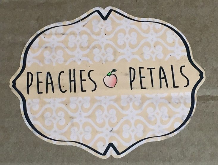 Peaches and Petals October 2016 Theme + Free Tasting Spoon Set!